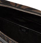 TOM FORD - Zebra-Print Suede and Leather Belt Bag - Black