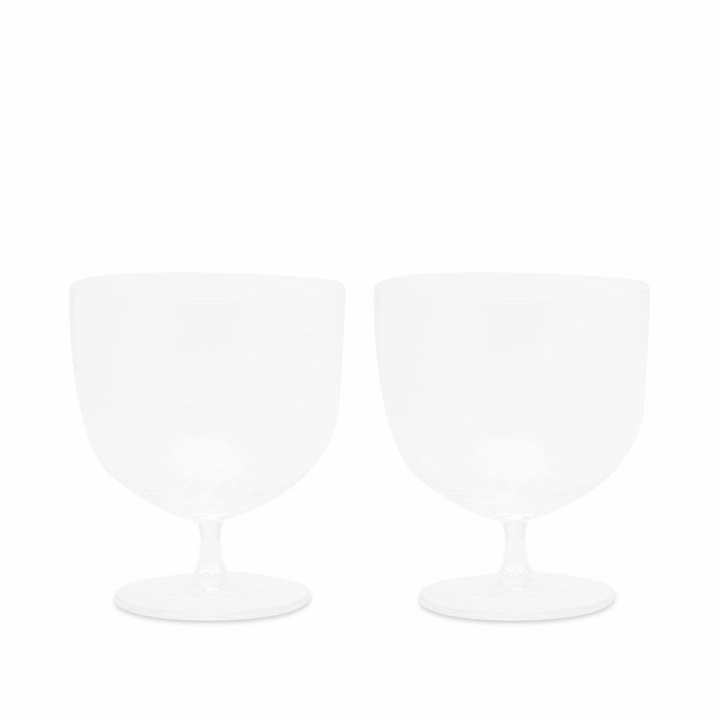 Photo: Ferm Living Host Water Glasses - Set of 2 in Clear