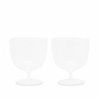 Ferm Living Host Water Glasses - Set of 2 in Clear