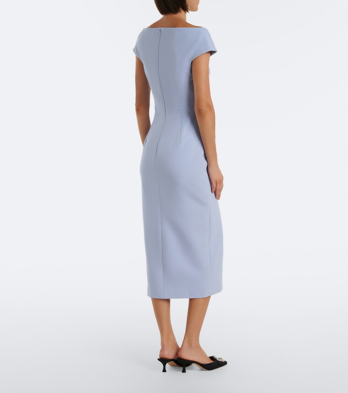 Safiyaa Klea crêpe cocktail dress
