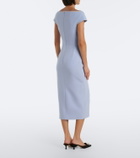 Safiyaa Klea crêpe cocktail dress