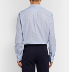 Gabriela Hearst - Light-Blue Quevedo Slim-Fit Striped Cotton Shirt - Blue