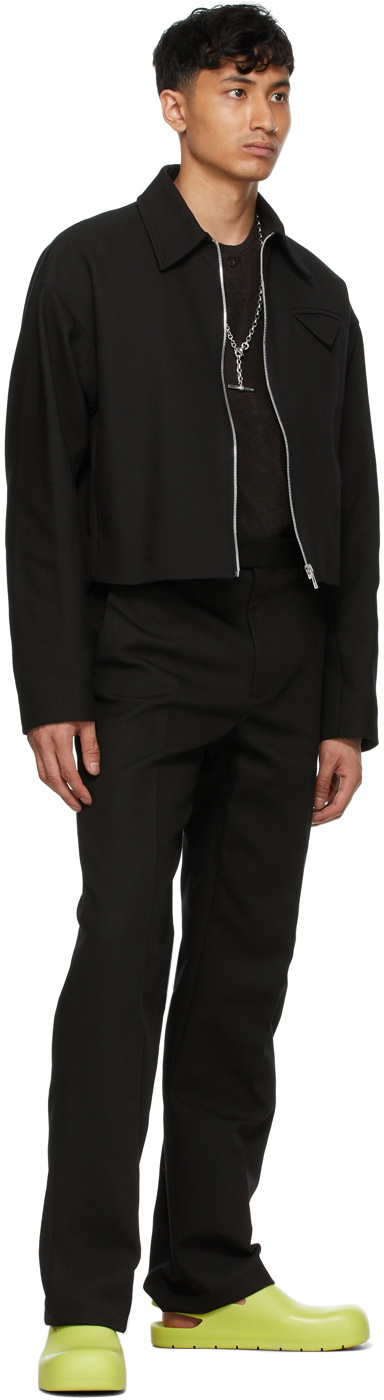 Bottega Veneta Black Cotton Jacket