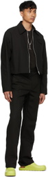 Bottega Veneta Black Cotton Jacket