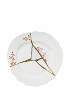SELETTI Kintsugi Porcelain Fruit Plate
