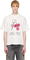 Small Talk Studio White Keychain Print S/S T-shirt