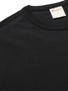 Champion - Logo-Embroidered Cotton-Jersey T-Shirt - Black