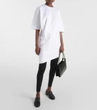 Fforme Draped cotton jersey T-shirt