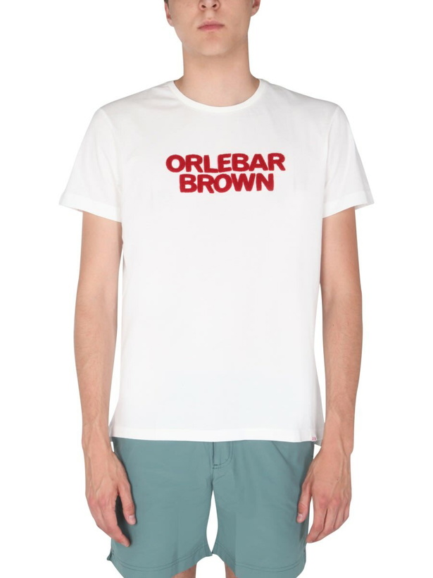 Photo: Orlebar Brown sammy Ob Towelling T-shirt