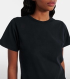 Balenciaga Belted cotton-blend jersey minidress