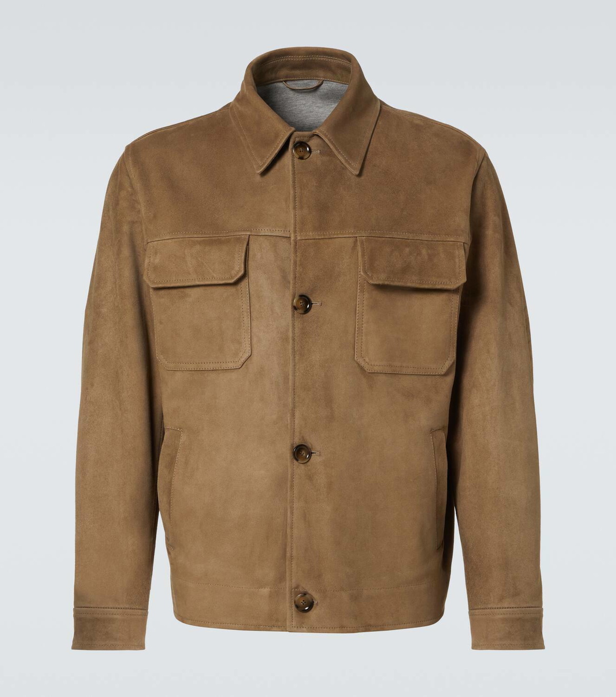 Lardini Suede leather jacket Lardini
