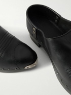 Enfants Riches Déprimés - Studded Leather Clogs - Black
