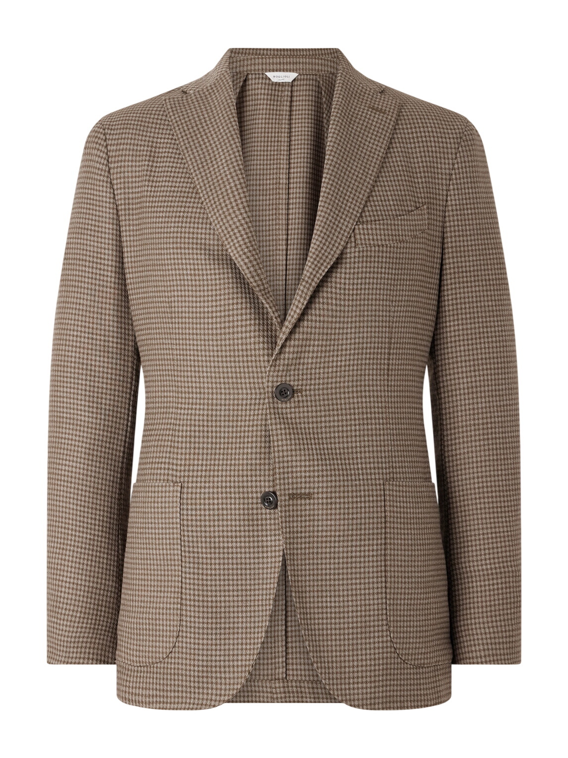 Boglioli - K-Jacket Unstructured Herringbone Virgin Wool-Blend