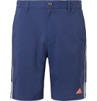 Adidas Golf - Canvas-Dobby Golf Shorts - Blue