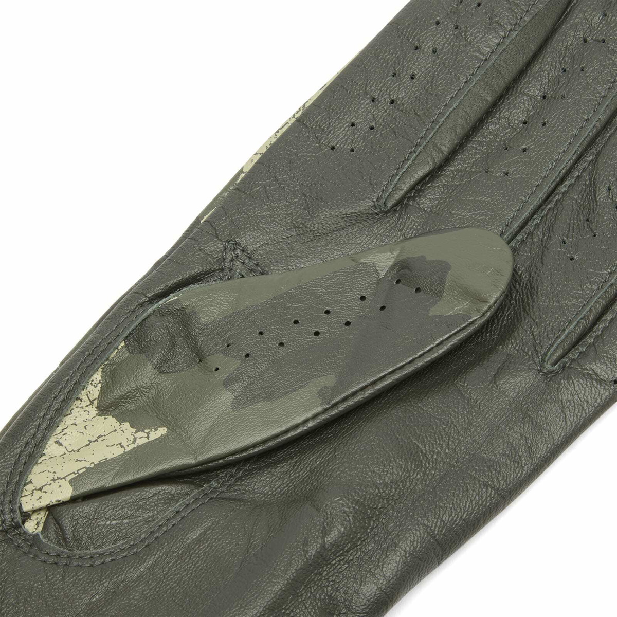 Malbon Men's Tour Divot Camo Golf Glove in Bark Camo