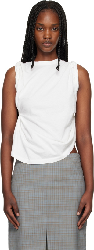 Photo: OUR LEGACY White Twisted T-shirt