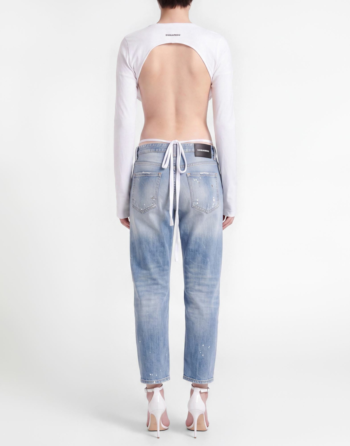 Dsquared2 Womens Bodysuit in White