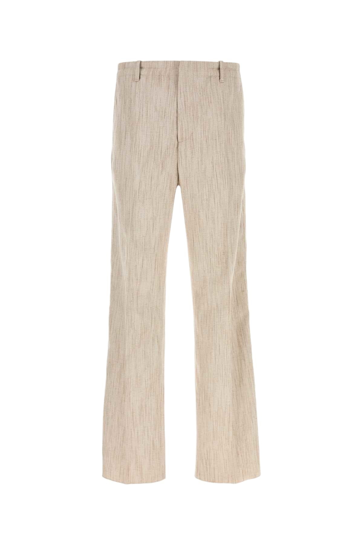 Bottega Veneta - Wide-Leg Crinkled Cotton-Blend Twill
