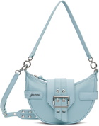 GANNI Blue Small Bucky Crossbody Bag