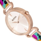 Bertha Katherine Quartz Crystal Rose Gold Dial Ladies Watch BTHBS1304