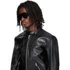 Gucci Black Shield Sunglasses