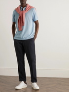 Paul Smith - Cotton-Piqué Polo Shirt - Blue