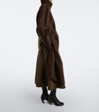 Lisa Yang Double-breasted wool and cashmere coat