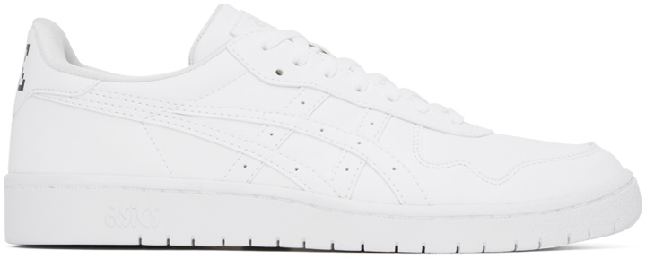 Photo: Comme des Garçons Shirt White Asics Edition Japan S Sneakers