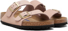 Birkenstock Pink Regular Arizona Soft Footbed Sandals