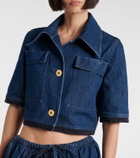 Patou Cropped denim jacket