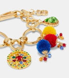 Dolce&Gabbana Embellished chain bracelet