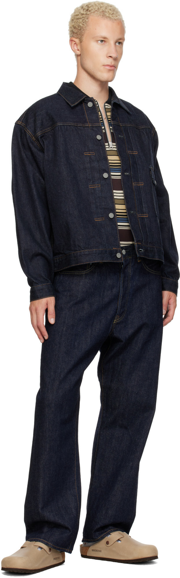 Ordinary Fits Navy 117 Loose Jeans