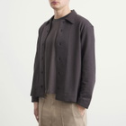 Lady White Co. Men's Francisco Button Down Sweatshirt in Black Mushroom