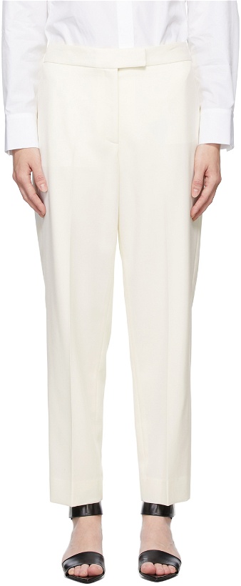 Photo: Partow White Wool Billie Trousers