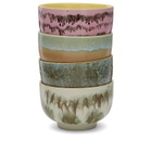 HKliving Noodle Bowls - Set of 4 in Dada 