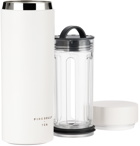 Firebelly Tea White Stop-Infusion Travel Mug, 470 mL