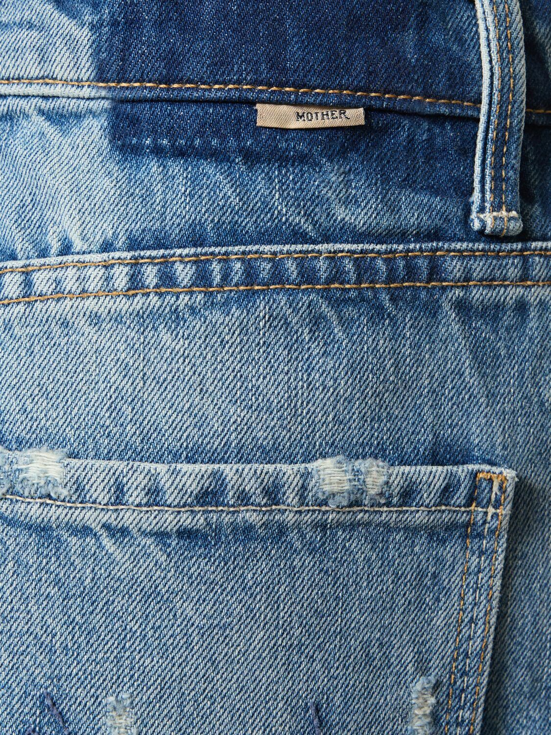 MOTHER - Spinner Skimp High Waisted Wide Jeans