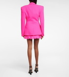 David Koma Embellished virgin wool blazer