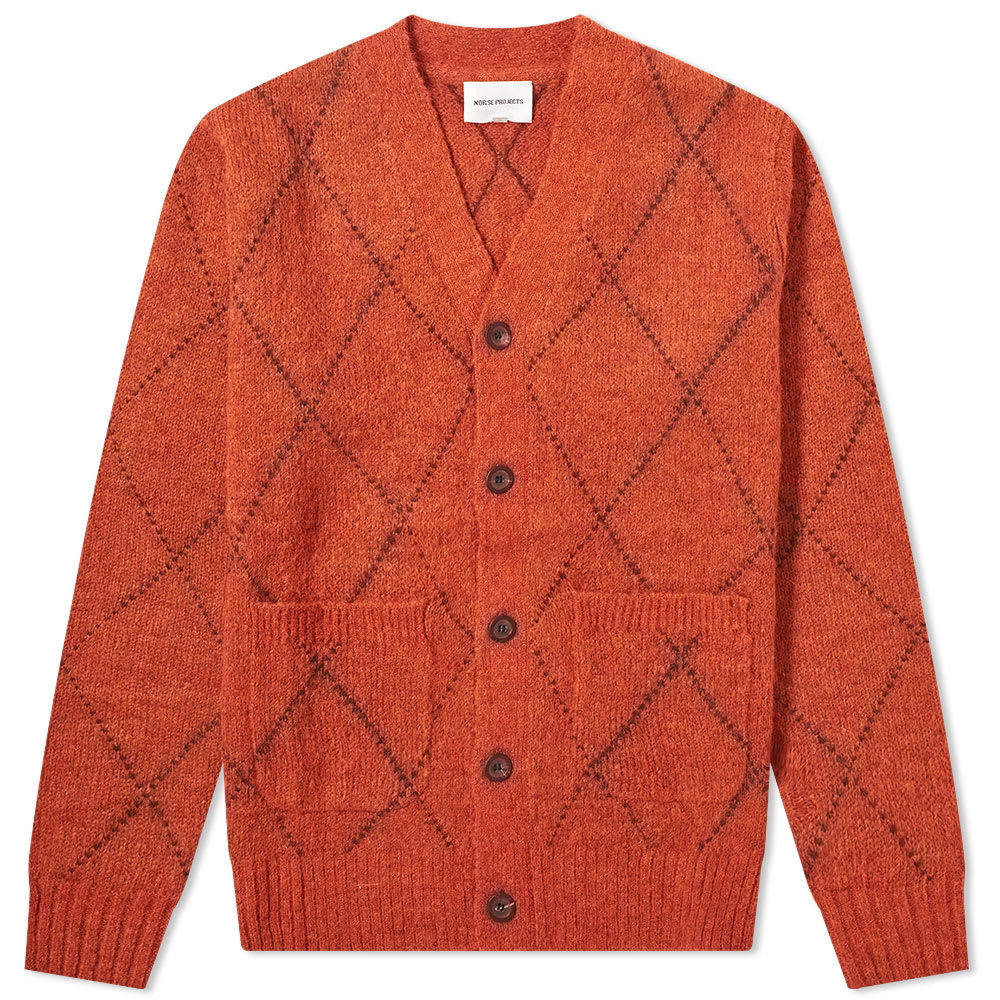 Norse Projects Adam Argyle Alpaca Cardigan Norse Projects