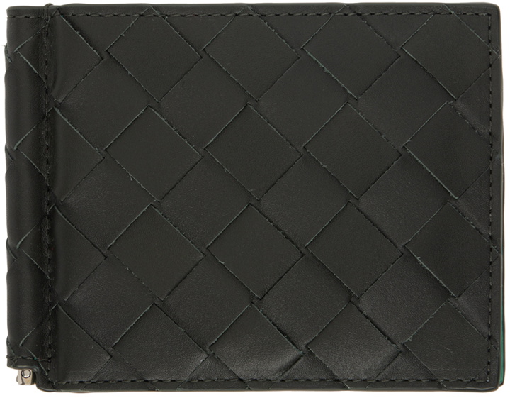 Photo: Bottega Veneta Green Bill Clip Wallet