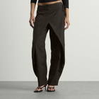 ST. Agni Women's Wrap Rouleau Pants in Umber