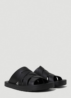 Plat Sandals in Black