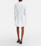 McQueen Cotton poplin shirt dress
