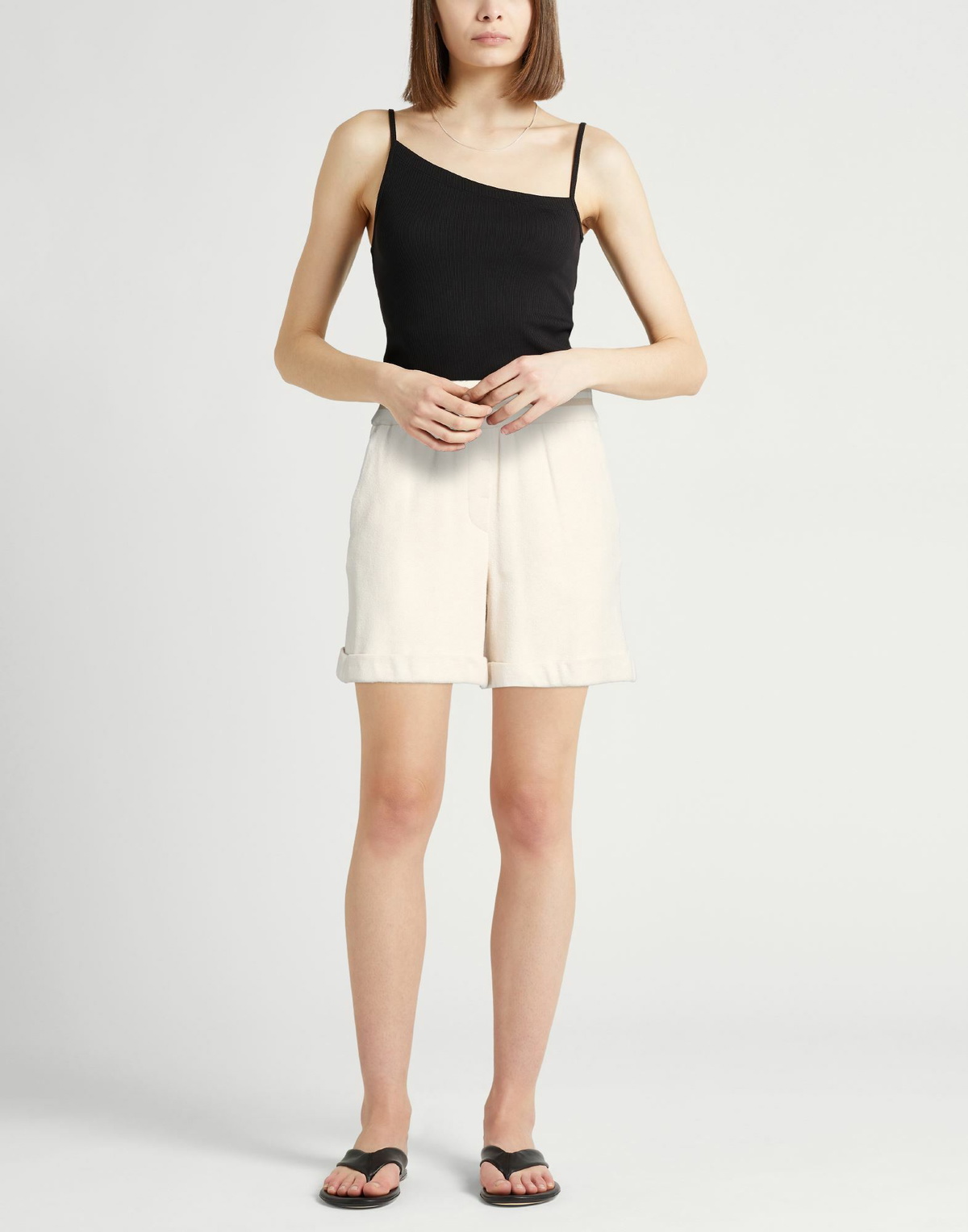Peserico Womens Shorts & Bermuda Shorts in Beige
