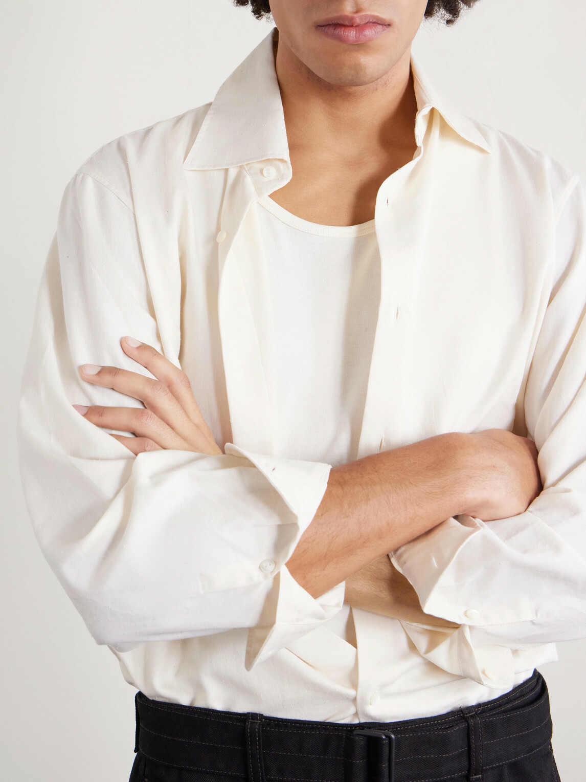 LEMAIRE - Cotton-Jersey Tank Top - Neutrals