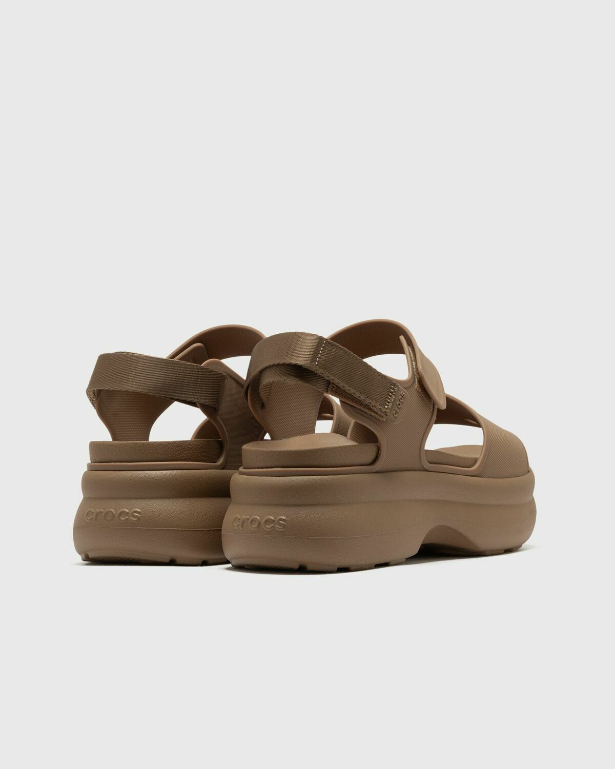 Crocs Soho Y Strap Sandal Brown Womens Sandals & Slide