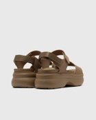 Crocs Soho Y Strap Sandal Brown Womens Sandals & Slide