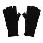 rag and bone Black Cashmere Ace Gloves