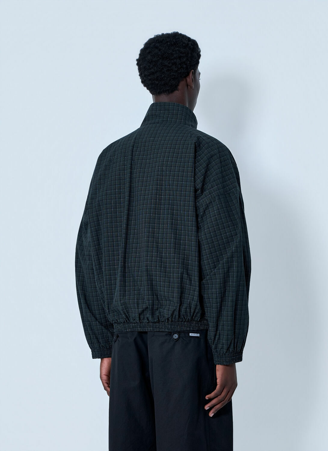 Balenciaga Checked Zip Jacket