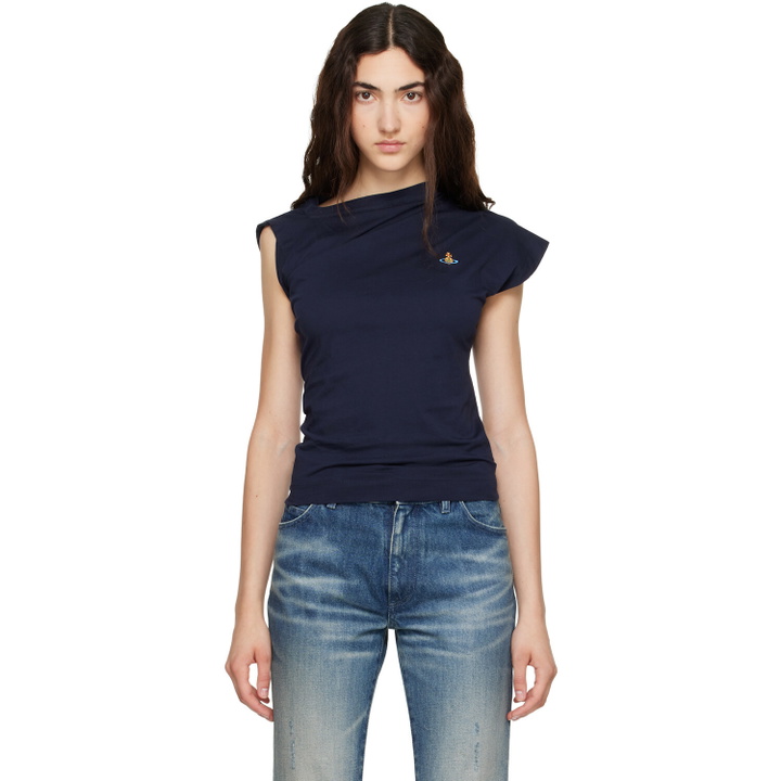 Photo: Vivienne Westwood Navy Hebo Top